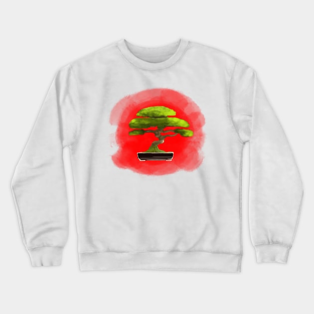 Bonsai Crewneck Sweatshirt by Stephanie Kennedy 